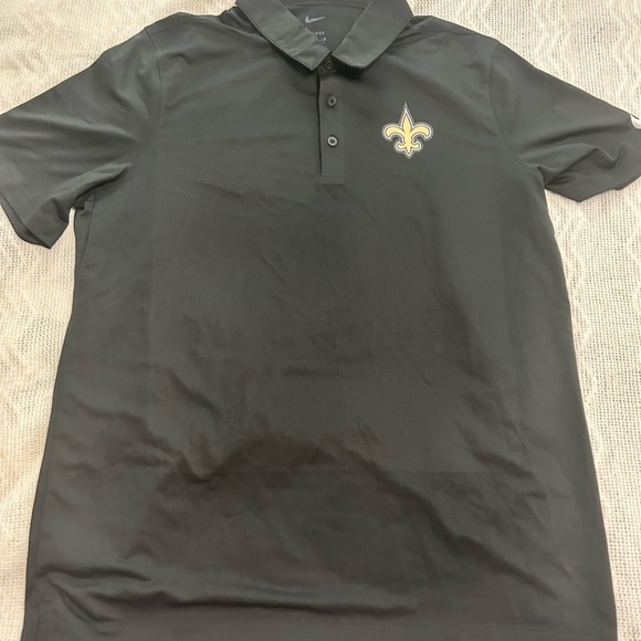 Nike Other - Nike Dryfit Saints Men’s Polo Size Large